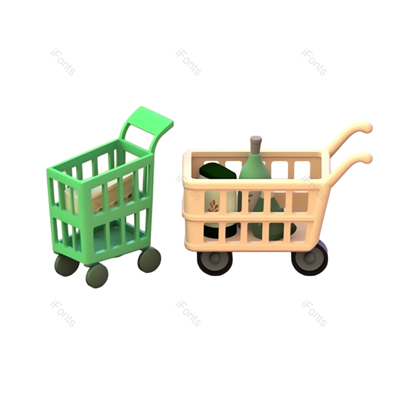 插画图片,蓝色元素,商务PNG,商店免抠素材